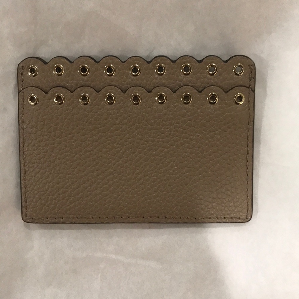 Michael Kors Textured Leather Cardholder - Picture 2 of 4